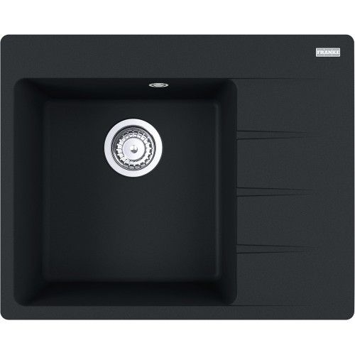 Мойка Franke Centro CNG 611/211-62 TL из Fragranite+, черный матовый, чаша слева, для базы 45 см