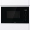 Встраиваемая микроволновая печь Gorenje, 20 л, 5 уровней мощности, гриль, черная, размеры 38x56.8x34 см