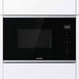 Микроволновая печь Gorenje BMX251SG2BG, 20 л, 800 Вт, гриль 1000 Вт, 15 автопрограмм, черная.