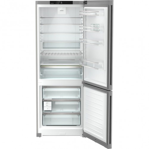 Холодильник LIEBHERR с NoFrost, EasyFresh, 474 л, A++, Steel Finish, 201,5 см, 3 контейнера