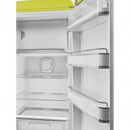 Холодильник SMEG FAB28RLI6, 270 л, однокамерный, морозильная камера, инверторный компрессор, LED, цвет лайм.
