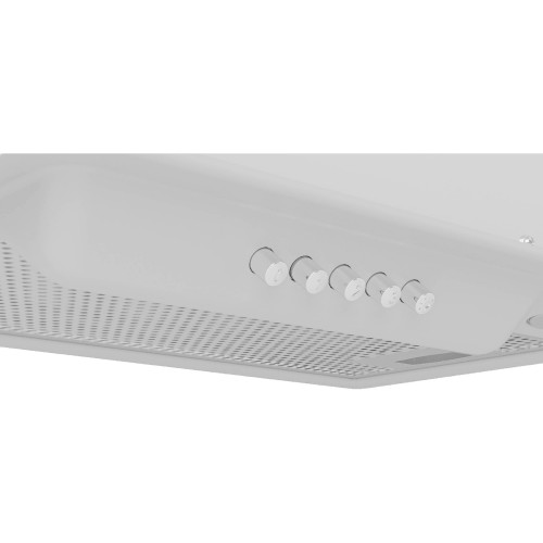 Полновстраиваемая вытяжка KORTING 52 см, 500 м³/ч, 3 режима, LED освещение, белая, уровень шума 54 дБ