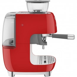 SMEG EGF03RDEU Кофемашина-эспрессо с кофемолкой, красная