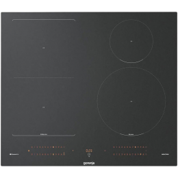 Варочная панель Gorenje GI6433SRWF, 60 см, индукция, 4 зоны, слайдер, таймер, Wi-Fi, защита от детей, черная.