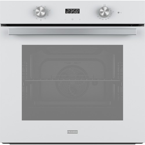 Духовой шкаф Franke FSM 86 H WH/Best - Электрический, 60 см, 71л, 9 функций, цифровой дисплей, белый | Серия SMART