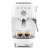 Рожковая эспрессо кофемашина SMEG 50-х, 15 бар, капучинатор, 1.4 л, двойной/одинарный эспрессо