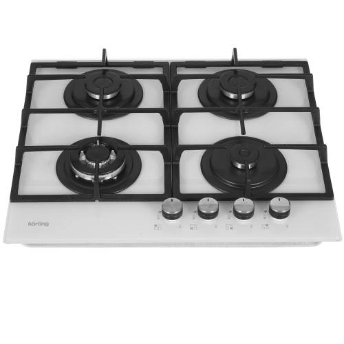 Встраиваемая газовая варочная панель Korting 60 см с 4 конфорками и WOK — стиль и мощность в вашем кухонном пространстве