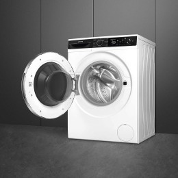 Стиральная машина SMEG wm3t60cru, узкая, 6 кг, 1000 об/мин, 15 программ, инверторный мотор, A+++, белая