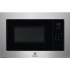 Встраиваемая микроволновая печь ELECTROLUX с грилем, 25 л, черный/нерж. сталь, высота 390 мм