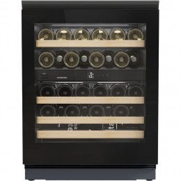 Винные шкафы Liebherr/ Vinidor, высота 82-88 см, ВхШхГ 819х597х576 мм, 2 темп. зоны, дверь стеклопакет, рамка двери GlassBlack, встроенная ручка, сенсорный дисплей Touch