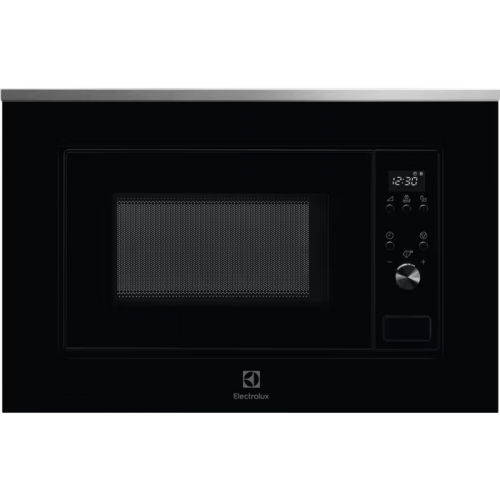Встраиваемая микроволновая печь ELECTROLUX, 20 л, 380 мм, черный/нерж. сталь - идеальное решение для вашей кухни