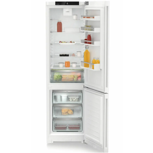 Холодильник LIEBHERR Pure с технологией EasyFresh, NoFrost, 201,5 см, 60 см, 67,5 см, класс A, белый, 3 контейнера