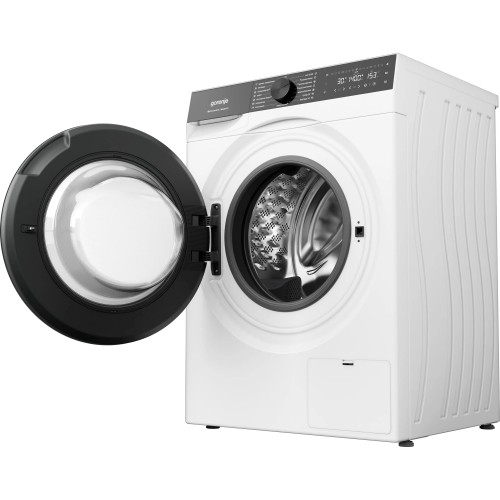 Стиральная машина Gorenje/ Стиральная машина Gorenje, отдельностоящая, ВхШхГ 850х600х540 мм, загрузка 9 кг, 15 программ, 1400 об/мин, поворотное/сенсорное управление, цифровой дисплей, Wi-Fi, пар, дозагрузка белья, мотор Inverter Power Drive, цвет белый