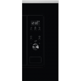 Встраиваемая микроволновая печь ELECTROLUX LMS2203EMX, 20 л, 700 Вт, черный/нерж. сталь