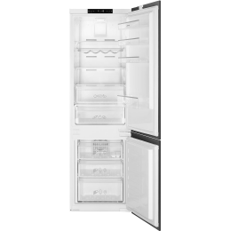 Холодильник Smeg C8175TNE, встраиваемый, 275 л, No-Frost, зона свежести, размеры 1775х540х545 мм.