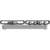 Встраиваемая газовая панель GORENJE с газ-контролем и чугунными решетками, 60 × 13 × 52 см, белая