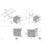 Встраиваемая электрическая духовка ASKO 742130 с грилем, TFT дисплеем, пиролитической очисткой и сенсорным управлением - графит 59.5x59.5x54.6 см