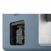Автоматическая кофемашина Smeg 1350 Вт с регулировкой помола, подсветкой и 19 бар давления - синяя