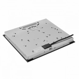 Электрическая варочная панель Korting HK 63500 B, HiLight, 4 конфорки, сенсорное управление, таймер, автоотключение, черная.