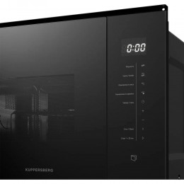 Встраиваемая микроволновая печь Kuppersberg HMW 651 B, 25 л, 900 Вт, кварцевый гриль, 5 уровней, 8 программ