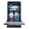 Встраиваемая узкая посудомоечная машина Korting 45 см, 10 комплектов, А++/A/A, 5 программ, активная сушка, электронное управление