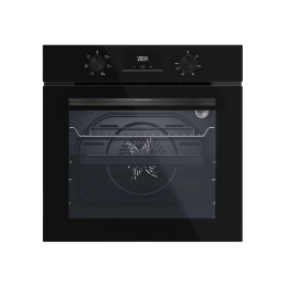 Духовой шкаф Kuppersberg HO 606 P Black line, 78 л, 6 режимов, макс. 310°C, утапливаемые переключатели, черный цвет