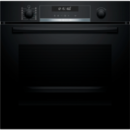 Духовой шкаф BOSCH HBG578EB3, 71 л, 10 режимов, конвекция, пиролитическая и паровая очистка, 4 стекла, телескопические направляющие.