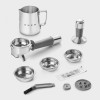 H1: Кофемашина SMEG EGF03BLEU с встроенной кофемолкой, черная - идеальный выбор для любителей эспрессо