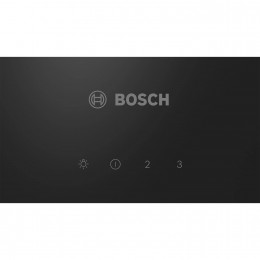 Вытяжка BOSCH DWK63PJ60T, наклонная, 360 м³/ч, 60 см, черная, механическое управление