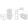 Встраиваемый духовой шкаф ASKO 745550 - Компактный 45 см, 50 л, 11 режимов, AirFry, TFT дисплей