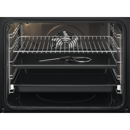 Встраиваемый духовой шкаф ELECTROLUX EOE5C71Z, 60 см, 72 л, пар, 9 режимов, черный