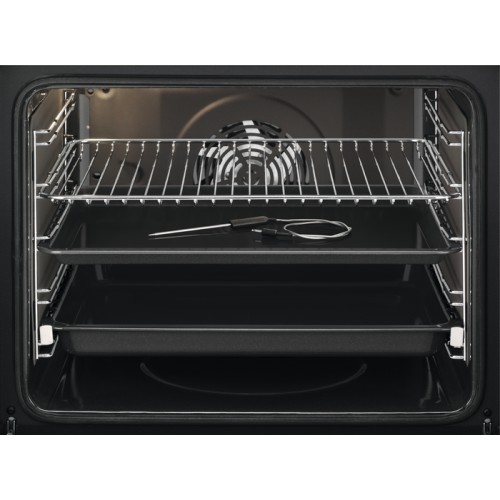 Встраиваемый духовой шкаф ELECTROLUX с паром, 60 см, каталитическая очистка, 72 л, 9 режимов, черный цвет