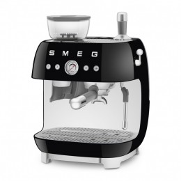 SMEG EGF03BLEU Кофемашина-эспрессо с кофемолкой, черный