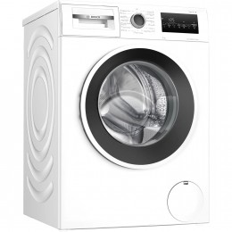 Bosch WAN28201ME - Стиральная машина, 8 кг, 1400 об/мин, фронтальная загрузка, белая, EcoSilenceDrive, панель на английском.