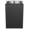 Посудомоечная машина Smeg 45 см - 9 комплектов, 6 программ, сенсорное управление, инверторный мотор, защита от протечек.
