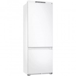 Встраиваемый холодильник Samsung, ВхШхГ 193.5x69x55 см, объем 389 (289+100) л, Twin Cooling, зона свежести, режим "Отпуск", No Frost, Wi-Fi, слайдерное крепление, энергоэффективность E