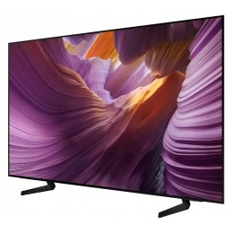 Телевизор 65'' Samsung/ 65", OLED, Ultra HD, Tizen Smart TV, 120 Hz, HDR10+, Wi-Fi, Voice, DVB-T2/C/S2, Bluetooth, CI+(1.4), FreeSync Premium, 2.0Ch 20W, OTS Lite, 4HDMI, 2USB, Black 2025