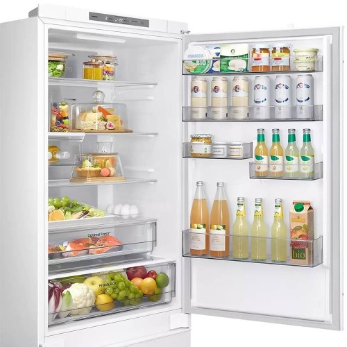 Встраиваемый холодильник Samsung, ВхШхГ 193.5x69x55 см, объем 389 (289+100) л, Twin Cooling, зона свежести, режим "Отпуск", No Frost, Wi-Fi, слайдерное крепление, энергоэффективность E