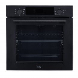 Встраиваемый духовой шкаф Korting OKB 6071 CN, 7 режимов, гриль, черный, 59.8x59.5x56 см