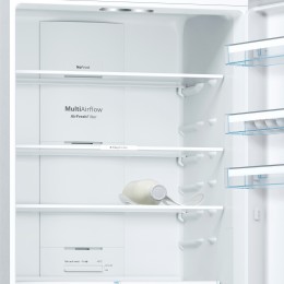 Отдельностоящий холодильник BOSCH kgn49xl30u, 203х70х67 см, 435 л, No Frost, A++, нерж. сталь