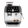 H1: Кофемашина SMEG EGF03BLEU с встроенной кофемолкой, черная - идеальный выбор для любителей эспрессо
