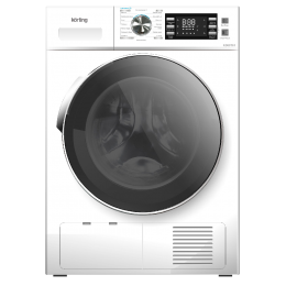 Сушильная машина KORTING KD 60T81, 8 кг, турбо, защита от сминания, защита детей