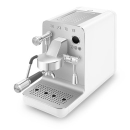 Кофемашина Smeg EMC02WHMEU, 15 бар, белая, кнопочное управление