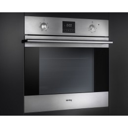 Встраиваемый духовой шкаф Korting OKB 760 FX, 59.8x59.5x56 см, 6 режимов, гриль, конвекция, таймер, нержавеющая сталь