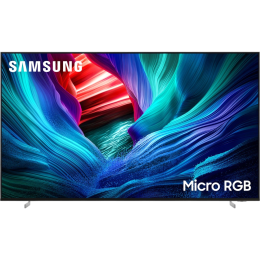Телевизор ЖК 115'' Samsung/ 115", MicroRGB, Ultra HD, Glare Free, Tizen Smart TV, 120 Hz (Up to 165Hz), HDR10+, Wi-Fi, Voice, DVB-T2/C/S2, Bluetooth, CI+(1.4), FreeSync Premium PRO, 4.2.2Ch 70W, OTS+, 4HDMI, 2USB, Black, 2026