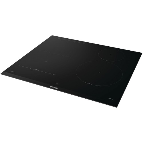 Варочная панель Gorenje 60 см, индукционная, 4 зоны нагрева, слайдерное управление, таймер, функции Bridge и PowerBoost, автоопределение посуды, защита от детей, черная
