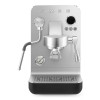Кофемашина Smeg, давление 15 бар, кнопочное управление, цвет черный матовый