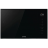Встраиваемая микроволновая печь Gorenje 20 л с грилем, 15 автопрограмм и электронным управлением - черная, размеры 38.6х59.4х31.7 см