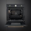Встраиваемый духовой шкаф SMEG Cortina 60 см с 9 режимами, пиролизом и удобными поворотными переключателями - идеальный выбор для вашей кухни!
