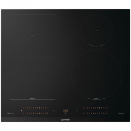 Варочная панель Gorenje GI6433BCWF, 60 см, индукционная, 4 зоны, слайдерное управление, Bridge, PowerBoost, черная